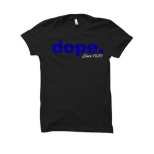DOPE Since 1920 Zeta Phi Beta T-Shirt Black