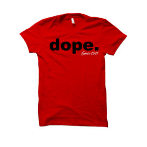 DOPE Since 1911 Kappa Alpha Psi T-Shirt Red