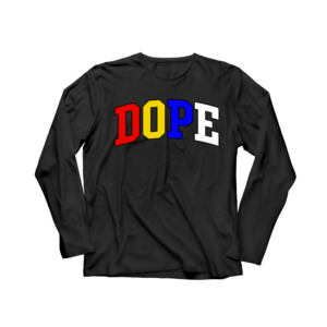 Big DOPE Chenille Long-Sleeve Black/Colors
